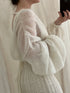 GAIA Silk Mohair Bridal Cardigan