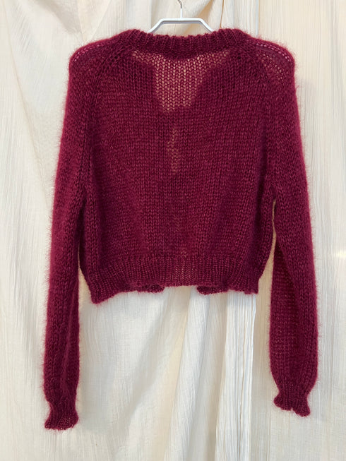 The Bowie Cardigan Wine