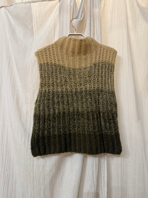 SALE Baby Alpaca Brioche Vest S/M