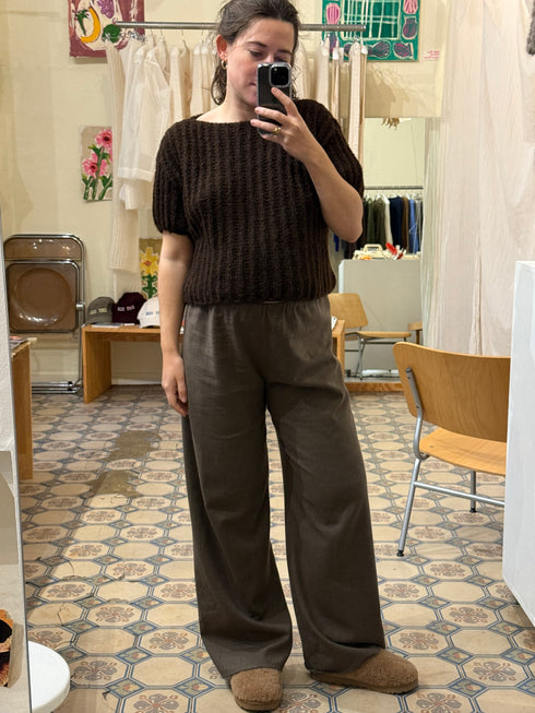 SALE Baby Alpaca Brioche T-Shirt S-L