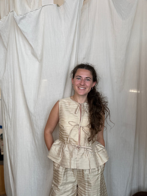 Dupion Silk Top Megan