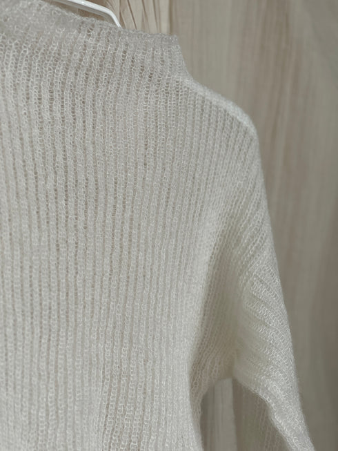 CLEO Silk Mohair Bridal Sweater