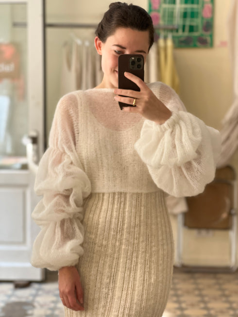 SOL Silk Mohair Bridal Cover