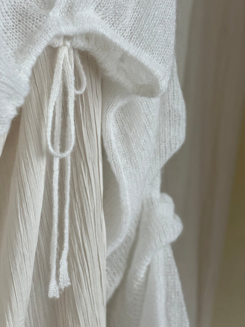 GAIA Silk Mohair Bridal Cardigan