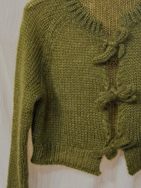 The Bowie Cardigan Olive