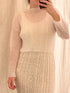 CLEO Silk Mohair Bridal Sweater