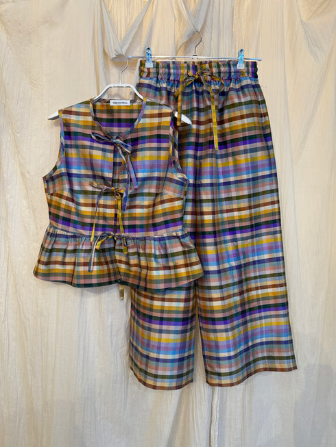 Dupion Silk Trousers Megan