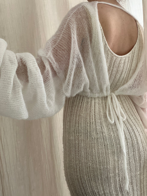 GAIA Silk Mohair Bridal Cardigan