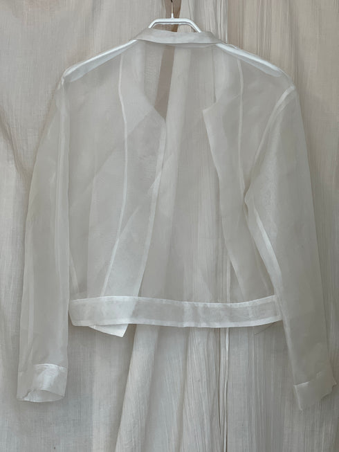 CLARA Eri Silk Organza Jacket
