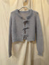 The Bowie Cardigan Light Grey