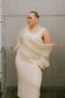 WRAP BOLERO Bridal Silk Mohair