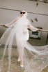 BIG SWEATER Embroidered Bridal Silk Mohair
