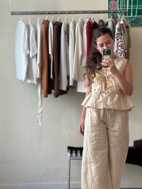 Dupion Silk Top Megan