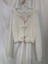 BOWIE Embroidered Bridal Silk Mohair Cardigan
