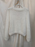BIG SWEATER Embroidered Bridal Silk Mohair
