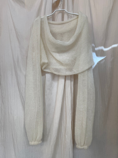 WRAP BOLERO Bridal Silk Mohair