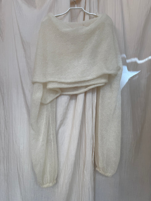 WRAP BOLERO Bridal Silk Mohair