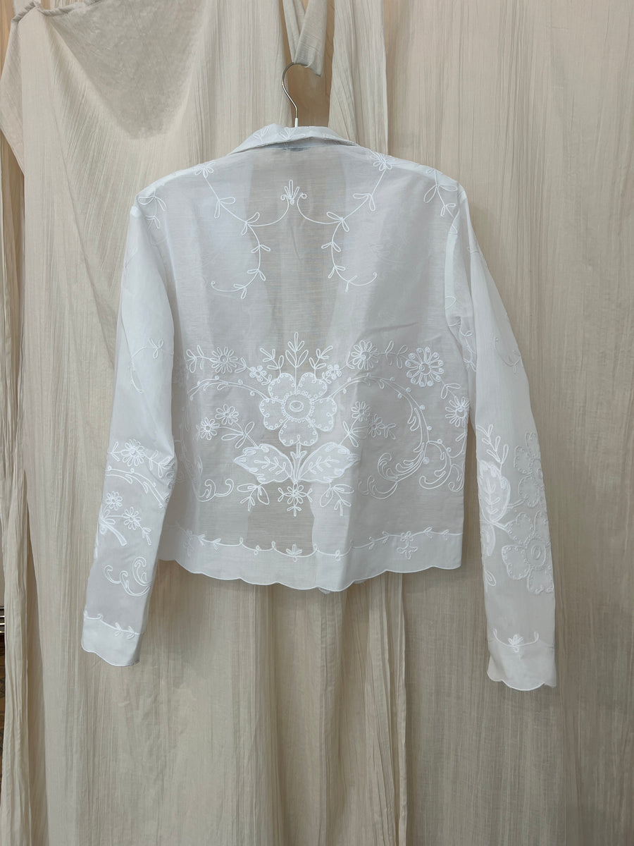 Lace outerwear sale