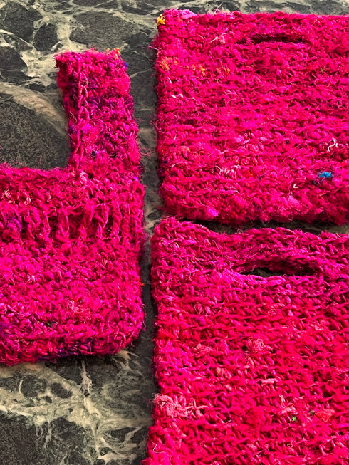 再生シルクトート