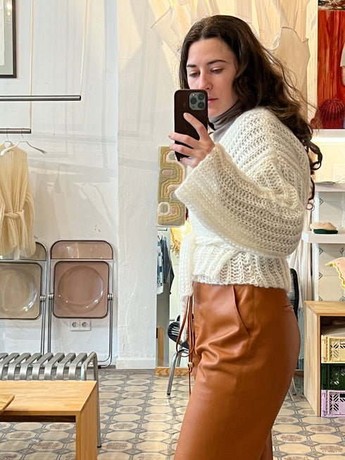 Wrap Cardigan Brioche