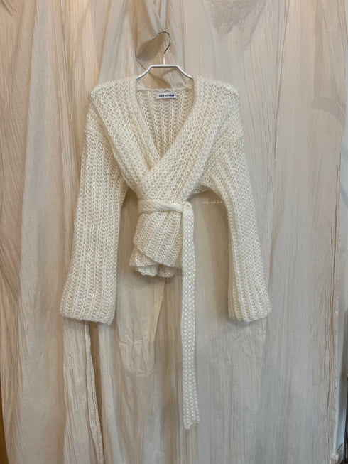 Wrap Cardigan Brioche